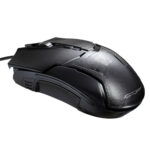 Chasing Leopard 179 USB 1600DPI Three-speed Adjustable Wired Optical Gaming Mouse, Length: 1.3m(Black)