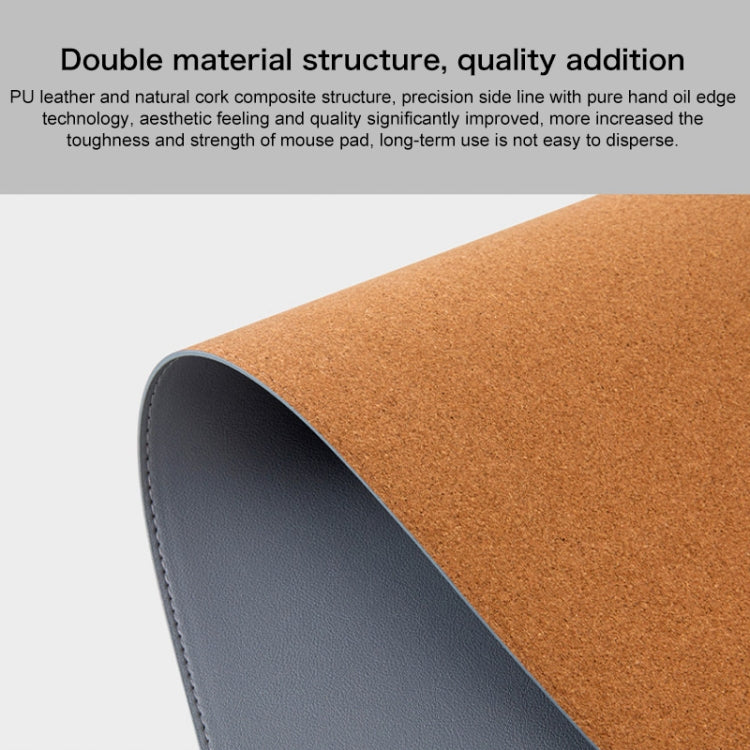 Original Xiaomi Large Mouse Mat Non-Slip Waterproof Desk Pad (Grey)