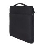 13.3 inch Fashion Casual Polyester + Nylon Laptop Handbag Briefcase Notebook Cover Case, For Macbook, Samsung, Lenovo, Xiaomi, Sony, DELL, CHUWI, ASUS, HP (Black)