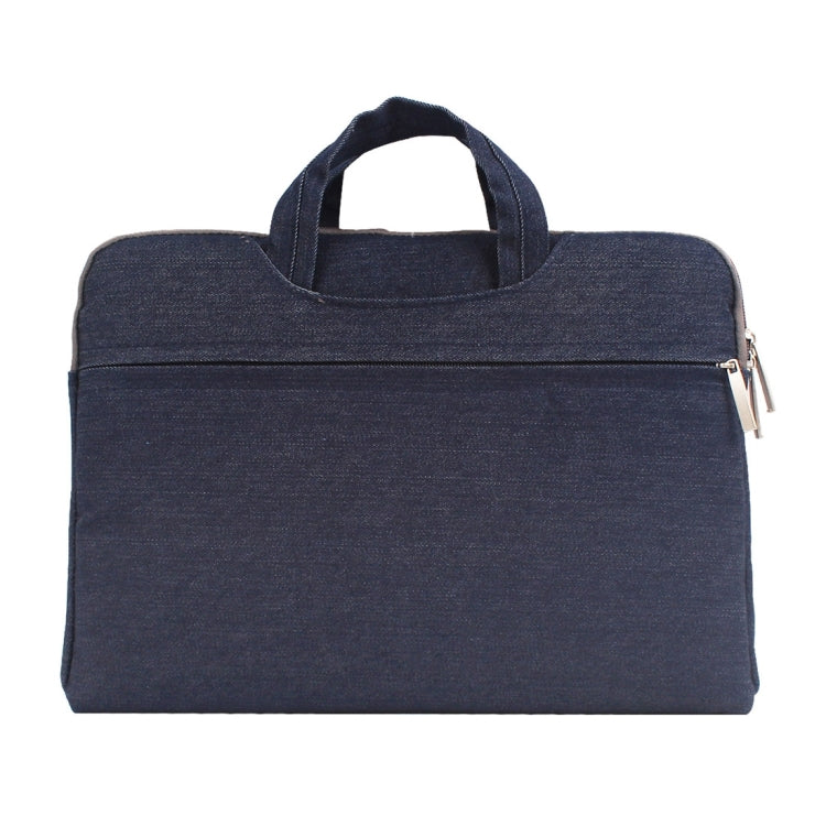 11.6 inch Portable Handheld Laptop Bag for Laptop(Dark Blue)