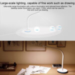 Original Xiaomi Mijia 2S LED Desk Lamp Smart Folding Adjust Reading Table Lamp Brightness Lights, US Plug (White Light)