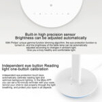 Original Xiaomi Mijia 2S LED Desk Lamp Smart Folding Adjust Reading Table Lamp Brightness Lights, US Plug (White Light)