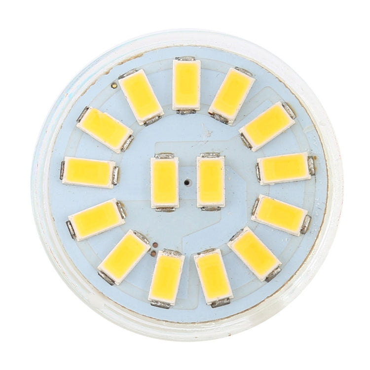 MR11 15 LEDs 5730 SMD LED Spotlight, AC / DC 12-30V(Warm White)