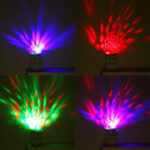 4W USB LED Flexible Lamp RGB Crystal Magic Ball Stage Light