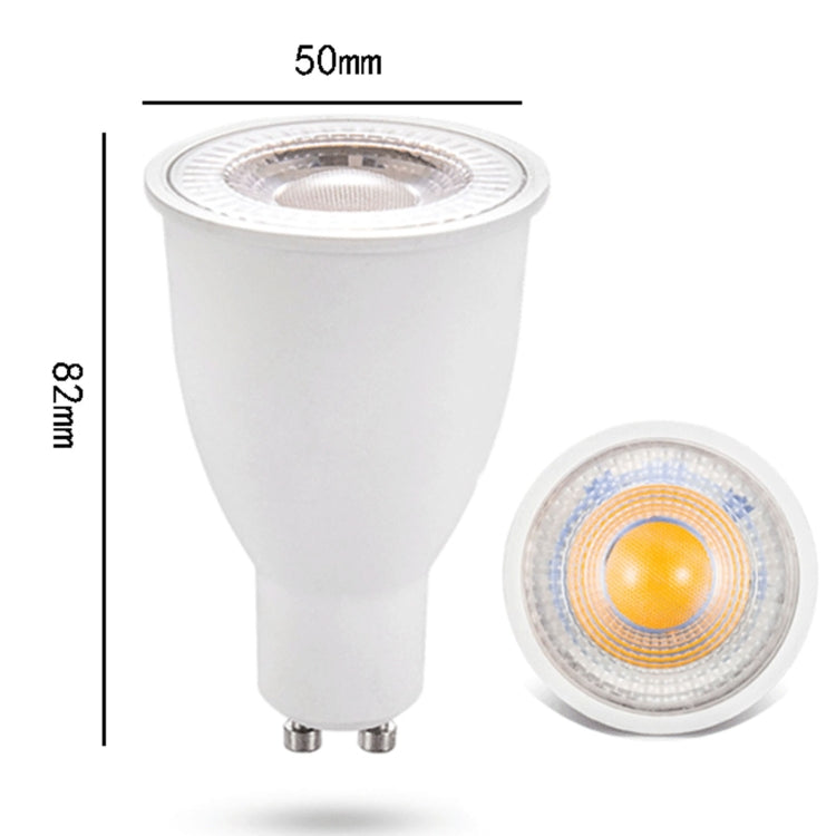 GU10 10W SMD 2835 16 LEDs 4000-4500K High Brightness No Flicker Lamp Cup Energy-saving Spotlight, AC 90-265V(Natural White)