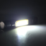 5W 90 Degree Folding Multi-functional Led Flashlight 5 Modes, Size: Large