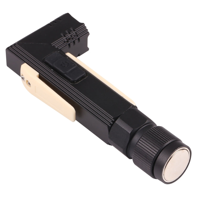 5W 90 Degree Folding Multi-functional Led Flashlight 5 Modes, Size: Small