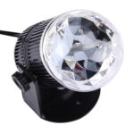 3W Mini Rotating Magic Ball LED Stage Light  EU Plug