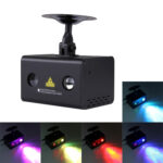 15W Colorful Water Wave LED Laser Light , Fantastic and Romantic Star Light Lamp Family Decoration Light KTV Disco Pub Party Atmosphere Light with Holder & Sound Activated & Automatic Play & Manual Remote Control Function