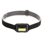 10W COB Headlamp LED Headband Light(Black)