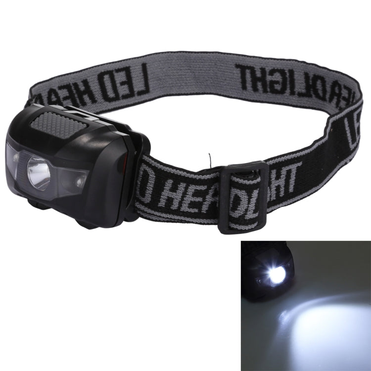 3W Water Resistant White Light LED HeadLamp, 120LM Outdoor Mini Light for Running / Fishing / Climbing