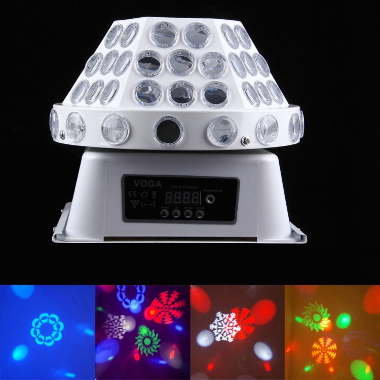 30W Mushroom Magic Ball LED Crystal Light, Master / Slave / DMX512 / Auto Run / Sound Control Modes, AC 220V(Colorful Light)