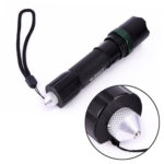 10W Aluminum Alloy Zoom LED Flashlight, Multi-function Light with Safety Hammer & 3-Modes