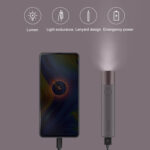 Original Xiaomi Youpin SOLOVE LED Flashlight 3000mAh USB Multi-function Portable Lighting(Purple)