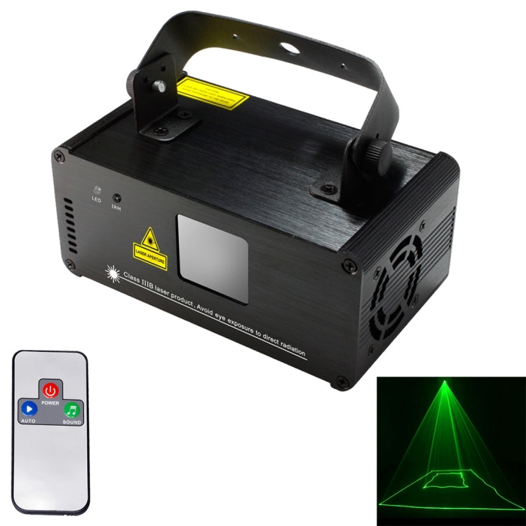 15W LED Single Beam Laser Projector, DM-G50 with Remote Controller, DMX / Auto Run / Sound Control Modes, AC 100-240V(Green Light)