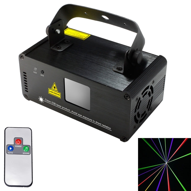 15W LED Single Beam Laser Projector (Red Light + Blue Light + Green Light), DM-RGB400 with Remote Controller, DMX / Auto Run / Sound Control Modes, AC 100-240V