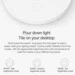 Original Xiaomi Portable Removable 2000mAh USB Charging LED Desk Lamp with 3-modes Dimming