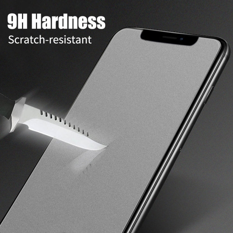 For iPhone XR / iPhone 11 Matte Frosted Tempered Glass Film