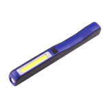 100LM High Brightness Pen Shape Work Light / Flashlight, White Light, COB LED 2-Modes with 90 Degree Rotatable Magnetic Pen Clip(Blue)