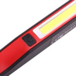 100LM High Brightness Pen Shape Work Light / Flashlight, White Light , COB LED 2-Modes with 90 Degree Rotatable Magnetic Pen Clip(Red)