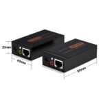 VGA & Audio Extender 1920x1440 HD 100m Cat5e / 6-568B Network Cable Sender Receiver Adapter(Black)