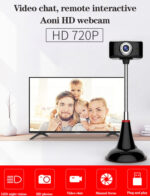 aoni C11L 720P HD Video Computer Camera with Microphone