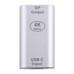 Type-C / USB-C Female to Big DP Female Aluminium Alloy Adapter