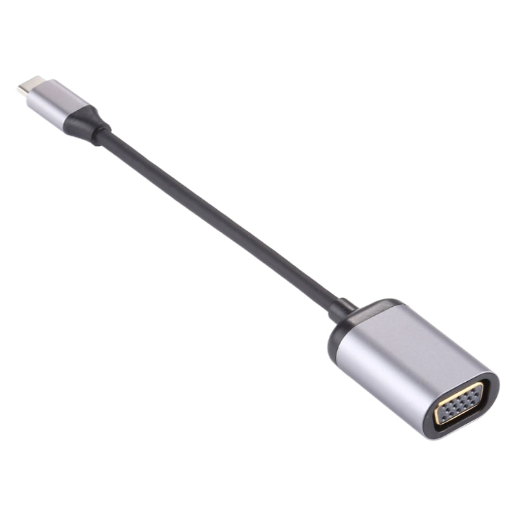 1080P VGA Female to Type-C / USB-C Male Connecting Adapter Cable