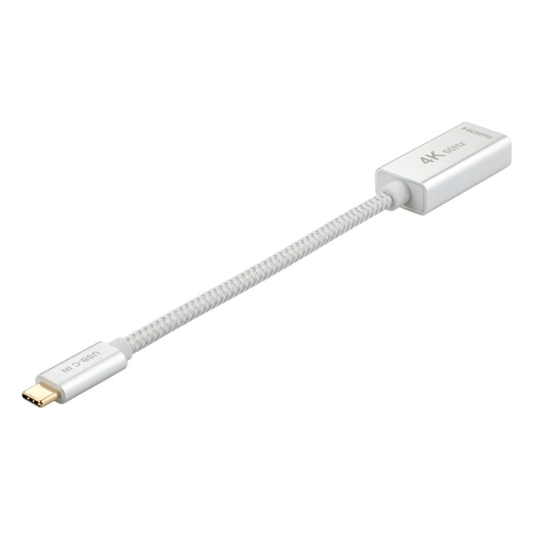 USB 3.1 Type-C Male to HDMI Female Video Adapter Cable, Length: 20cm