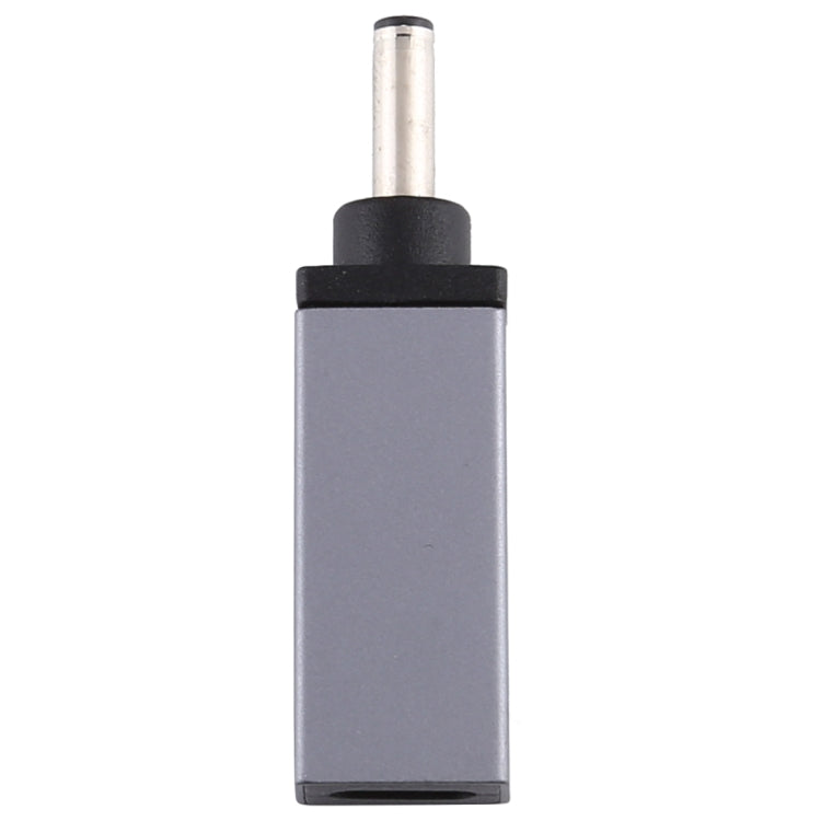 PD 19V 4.0x1.35mm Male Adapter Connector (Silver Grey)