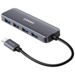 Lenovo C04 4 In 1 Type-C / USB-C to USB-C Converter Splitter Hub