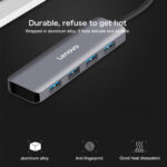 Lenovo C04 4 In 1 Type-C / USB-C to USB-C Converter Splitter Hub