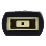 5.5 x 2.5mm Male to for Lenovo Big Square Female Plug Power Adapter (Black)