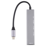 3019T 4 x USB 3.0 to USB-C / Type-C Aluminum Alloy HUB Adapter with LED Indicator