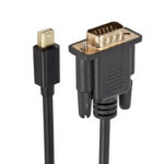 Mini DP to VGA Converter Cable, Cable Length: 1.8m