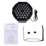 36W 36 LED PAR Light Stage Light, with LED Display, Auto Run / Slave / DMX512 / Voice Control Modes