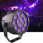 12W 12 LEDs Purple LED PAR Light, AC 100-240V