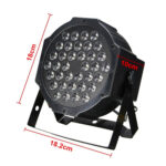 36W 36 LEDs UV Purple LED PAR Light, AC 100-240V