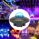 10W Bluetooth Water Ripple Laser Star Projector Light