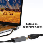 30cm HDMI Female to DVI 24+5 Pin Female Adapater Cable(Black)