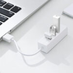 4 Ports USB 2.0 HUB for Apple Computer(White)