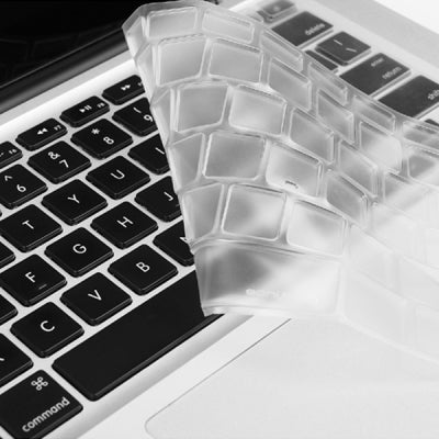 ENKAY TPU Soft Keyboard Protector Cover Skin for MacBook Pro / Air (13.3 inch / 15.4 inch / 17.3 inch)(Transparent)