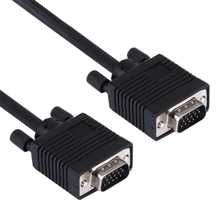 1.5m Normal Quality VGA 15Pin Male to VGA 15Pin Male Cable for CRT Monitor