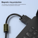 10m Good Quality VGA 15Pin Male to VGA 15Pin Male Cable for LCD Monitor, Projector, etc