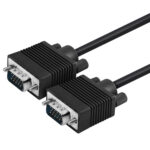 20m Good Quality VGA 15 Pin Male to VGA 15Pin Male Cable for LCD Monitor , Projector(Black)