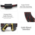 Nylon Netting Style DVI-D Dual Link 24+1 Pin Male to Male M / M Video Cable, Length: 3m