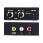 NF-F001 3G SDI to AV +  SDI Scaler Converter, Allow SD-SDI / HD-SDI / 3G-SDI Shown on HDTV