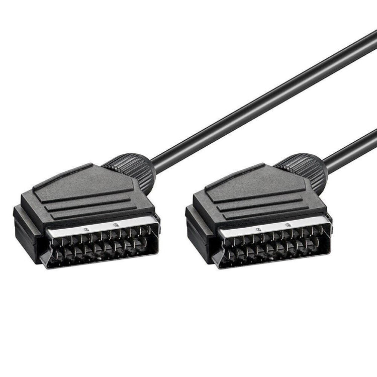 20 Pin SCART to SCART Lead Cable for DVD/HDTV/AV/TV, Cable Length: 1.5m