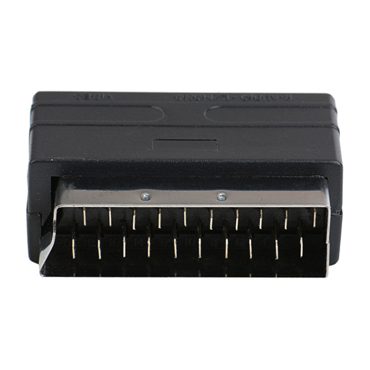 A/V to 20 Pin Male SCART Adapter