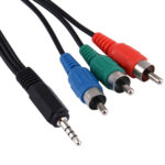 1.5m Jack 3.5mm RGB Component Video Cable